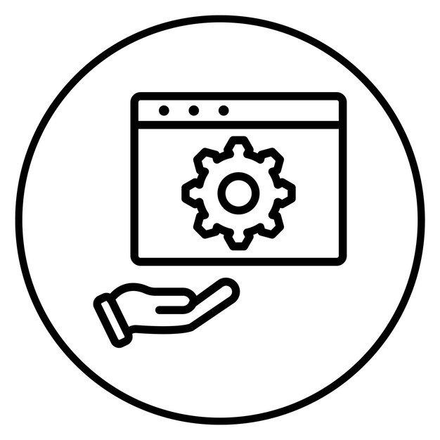 Manual Testing icon vector image Can be used for Software Testing