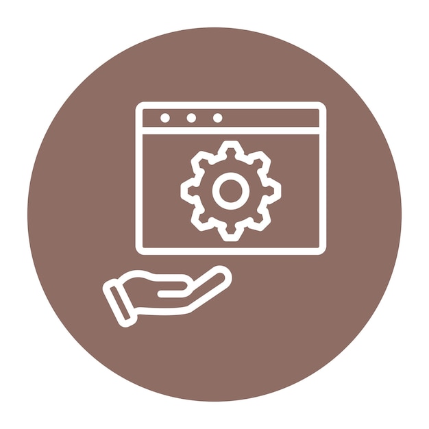 Manual Testing icon vector image Can be used for Software Testing