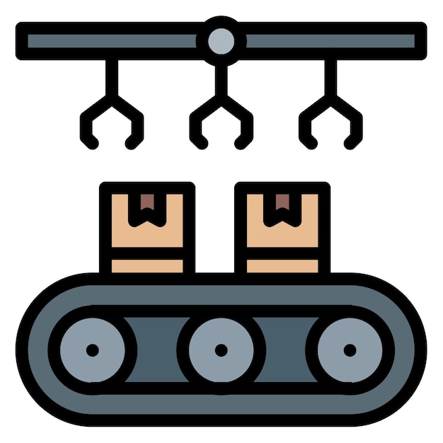 Manufacturing icon vector image Can be used for Manufacturing