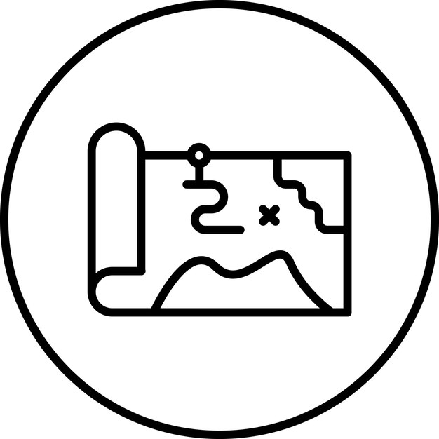 Map icon vector image Can be used for Trekking