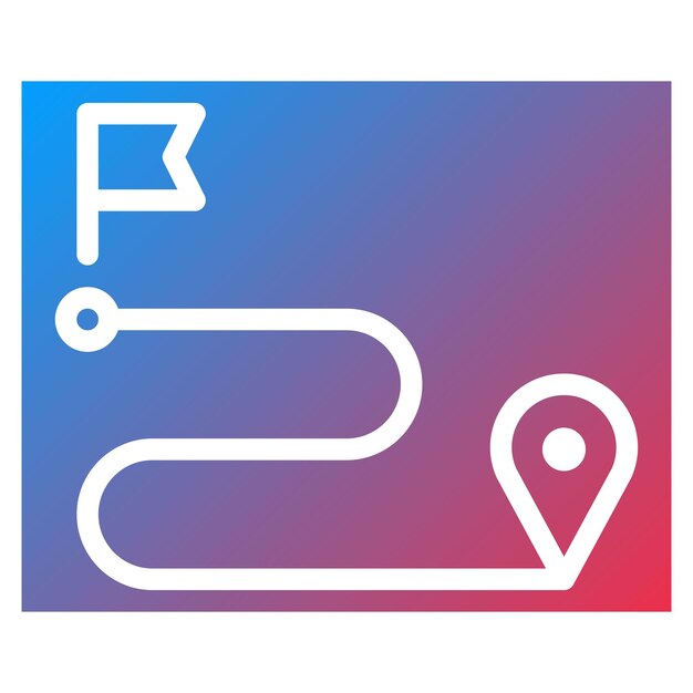 Marathon Route icon vector image Can be used for Marathon