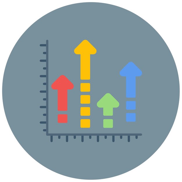 Market Prediction icon vector image Can be used for Business Management