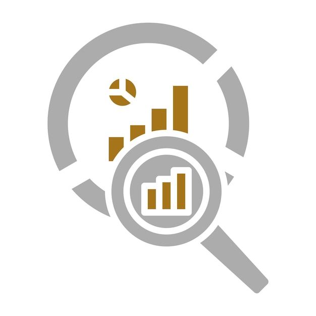 Market Research Icon Style