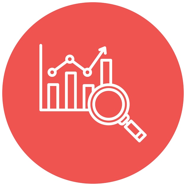 Market Research vector icon Can be used for Survey iconset