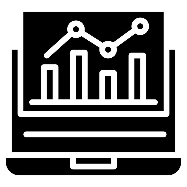 Market Trends icon vector image Can be used for Market Research