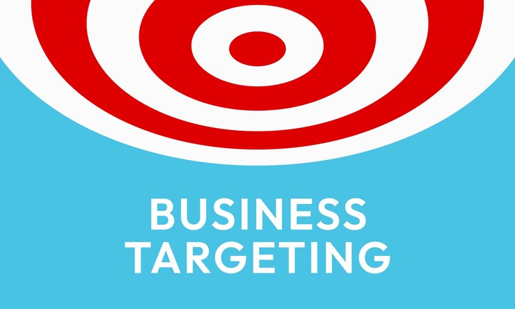 Marketing time concept and Targeting the business and Flat design target Game of darts