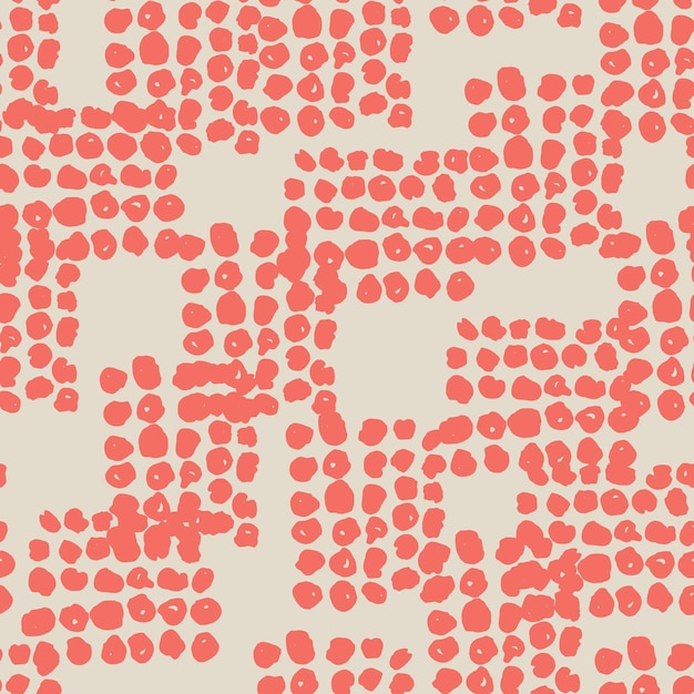 Maroon and Beige tie dye seamless pattern.  Shibori seamless print. Watercolor hand drawn batik.  Handmade watercolour shirt tie dye pattern. Japan traditional tile. Red and Beige shibori.