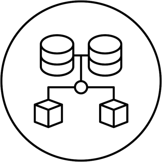 Massive Information icon vector image Can be used for Big Data