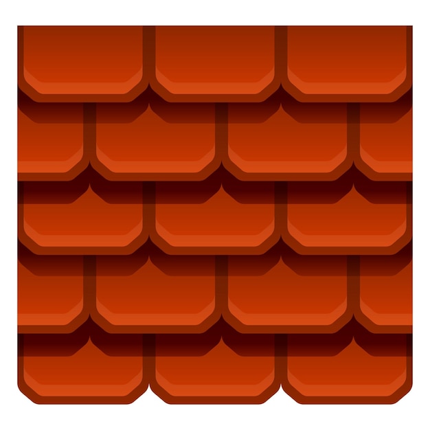 material roof icon cartoon of material roof vector icon for web design isolated on white background