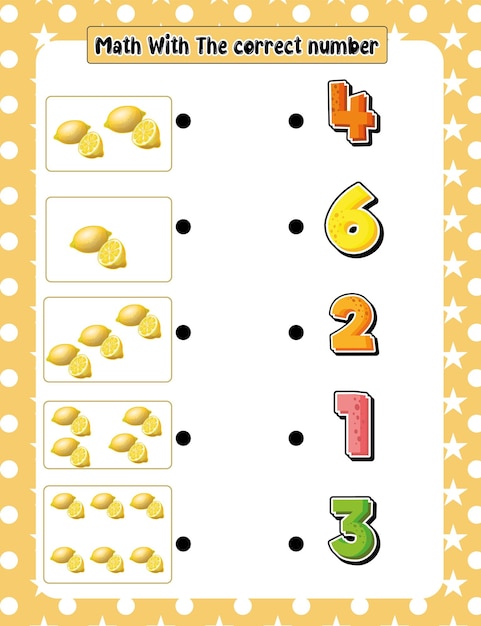 Math With The correct number