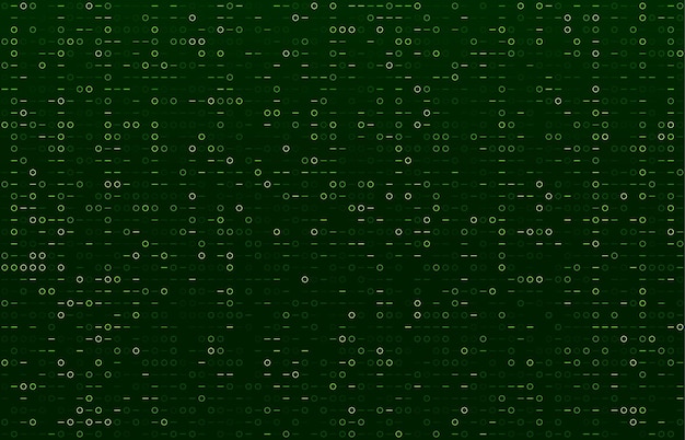 Matrix Binary Chinese Mandarin Pattern