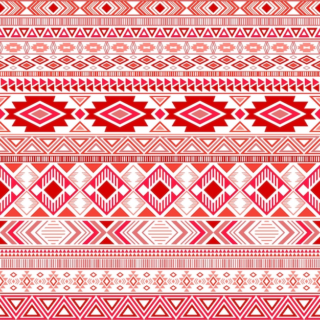 Mayan american indian pattern tribal ethnic motifs geometric seamless background Impressive native american tribal motifs clothing fabric ethnic traditional design Aztec symbol fabric print