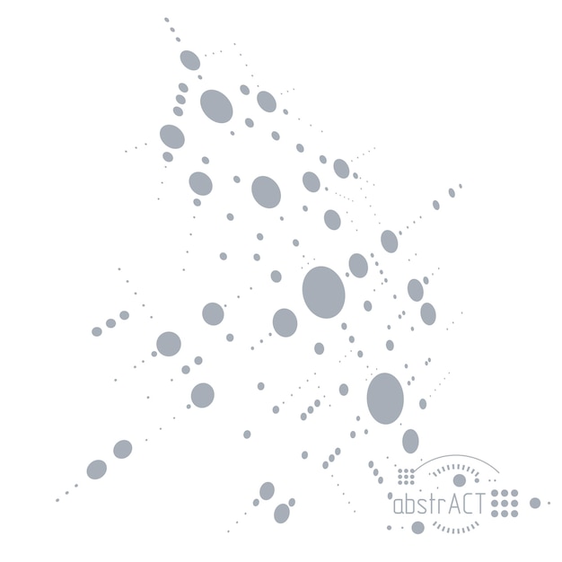 Mechanical engineering technology vector abstract background, cybernetic abstraction with innovative industrial schemes.