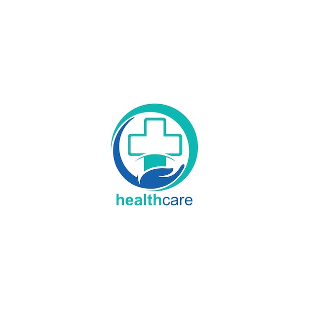 medical logo template and connect medical logo