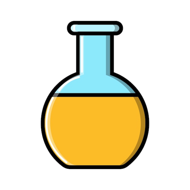 Medical research glass beaker flask test tube for research in the laboratory the study of scientific