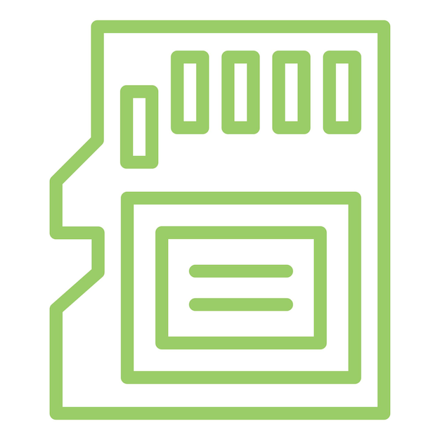 Memory Card Icon Style
