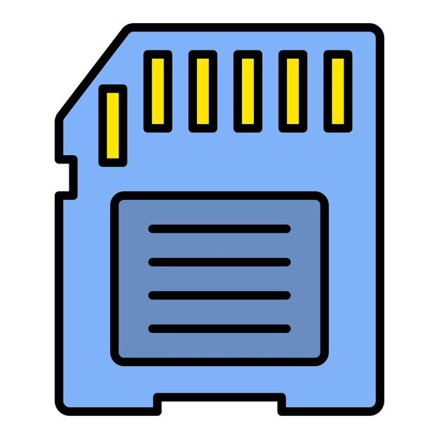 Memory Card Icon