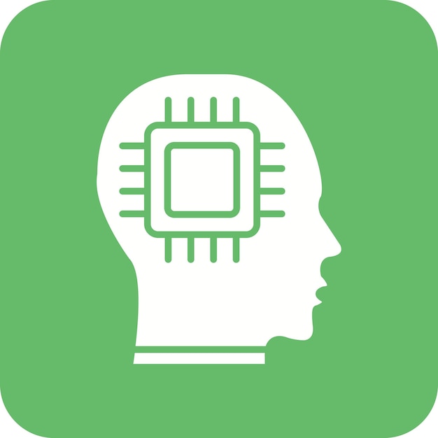 Memory icon vector image Can be used for Life Skills