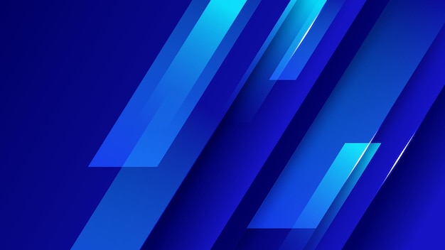 Memphis Geometrisk blå farverig abstrakt designbaggrund