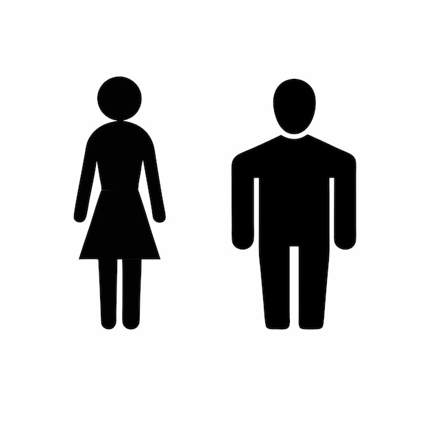 Men and Women Restroom Sign
