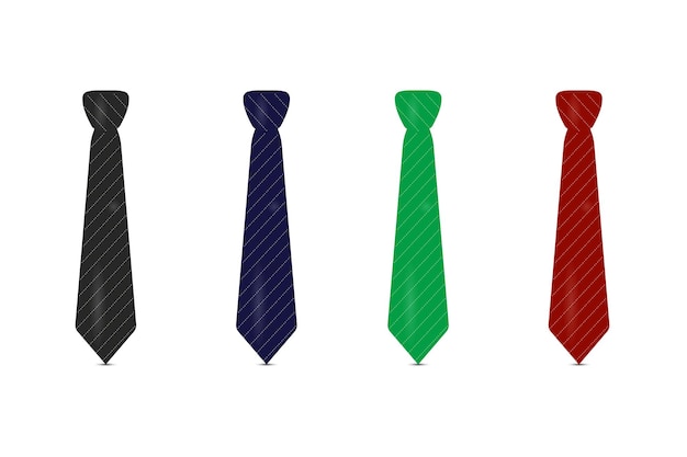Men's 4 colors tie