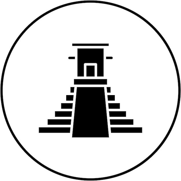 mesoamerican icon vector image can be used for ancient civilization