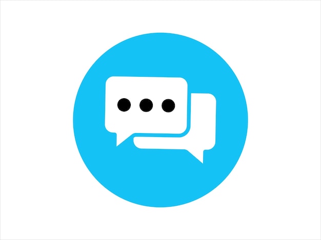 message icon collection of vector symbol on white background vector illustration