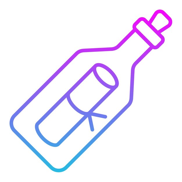Message In Bottle Icon