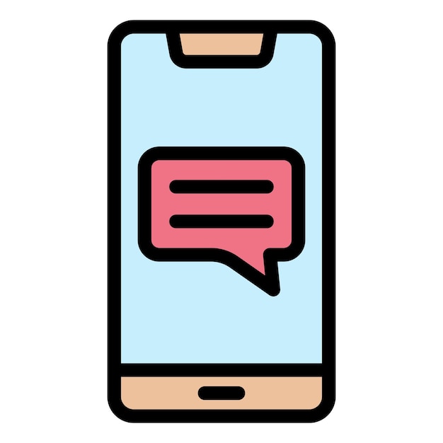 Message Vector Icon Design Illustration