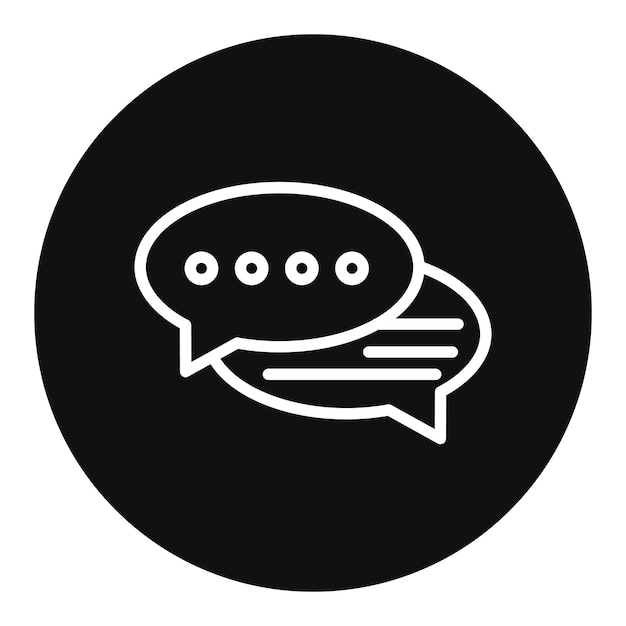 Messaging icon vector image Can be used for Business Onboarding