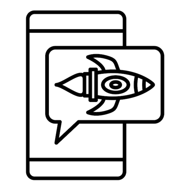 Messaging Line Illustration