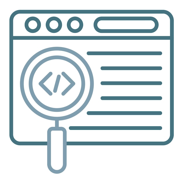 Meta Data Flat Illustration