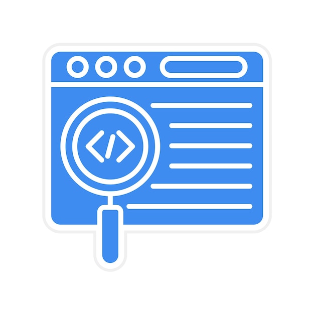 Meta Data icon vector image Can be used for Copywriting