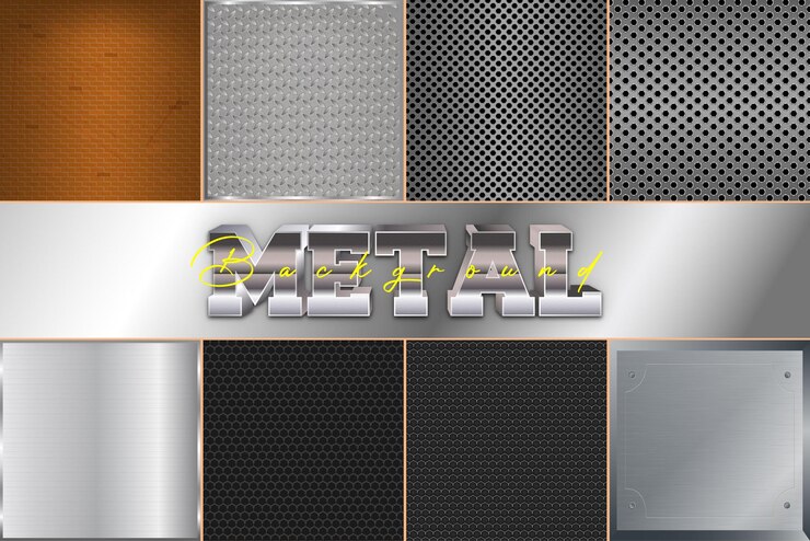 Vektör metal bg