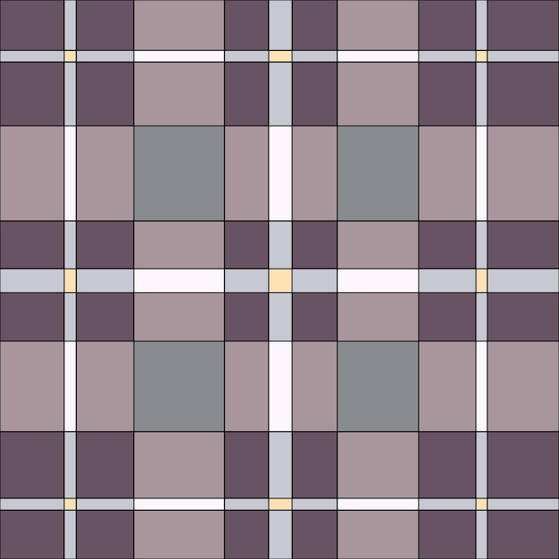 Metal colors plaid vector check print