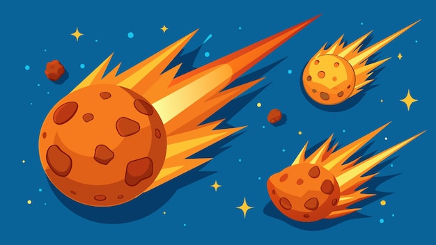 Meteor vektorgrafik illustration EPS-källfilformat förlustfri skalning ikondesign