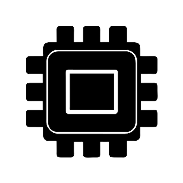 microchip pictogram
