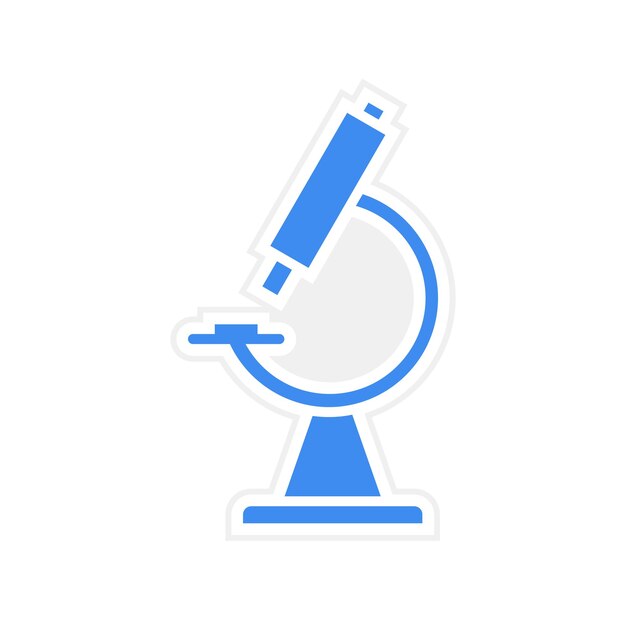 microscope icon vector image can be used for medicine i