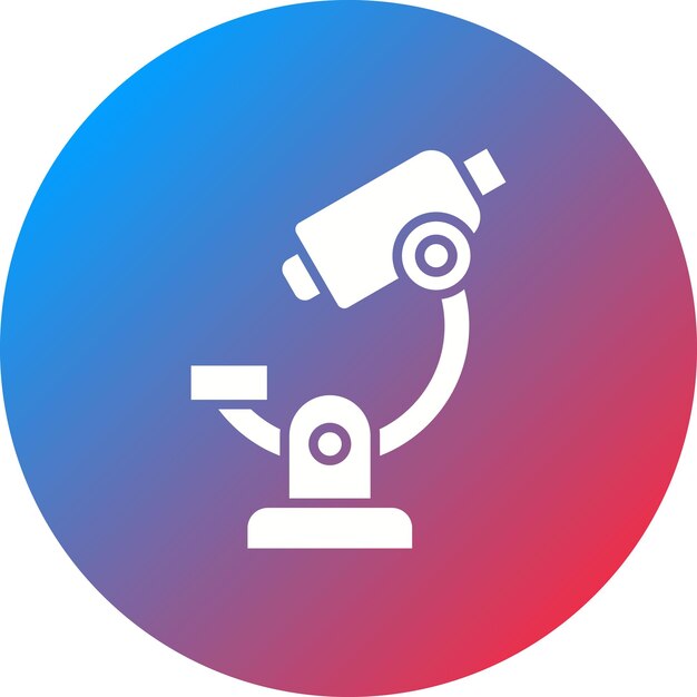 microscope icon vector image can be used for research and science