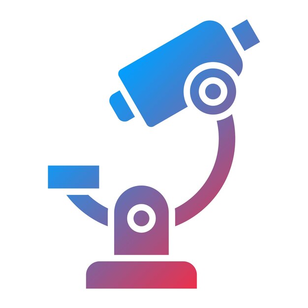 microscope icon vector image can be used for research and science