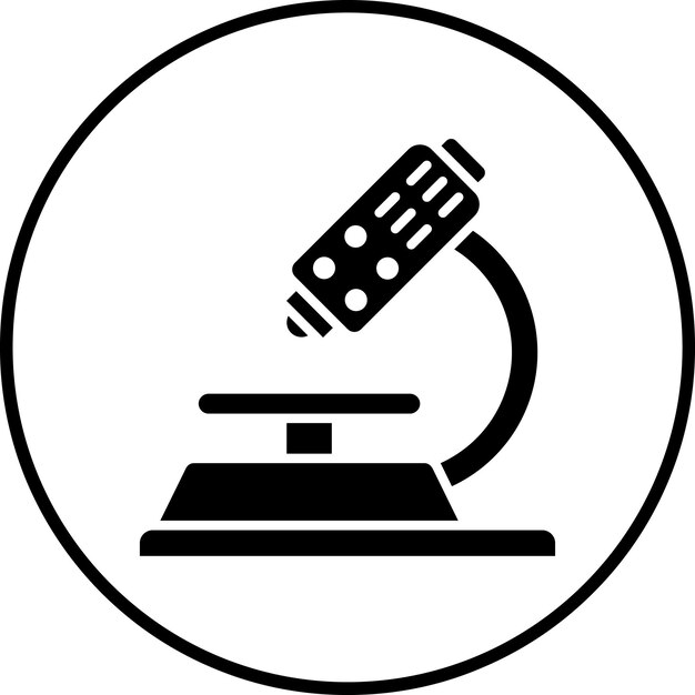 Microscope icon vector image Can be used for Startup