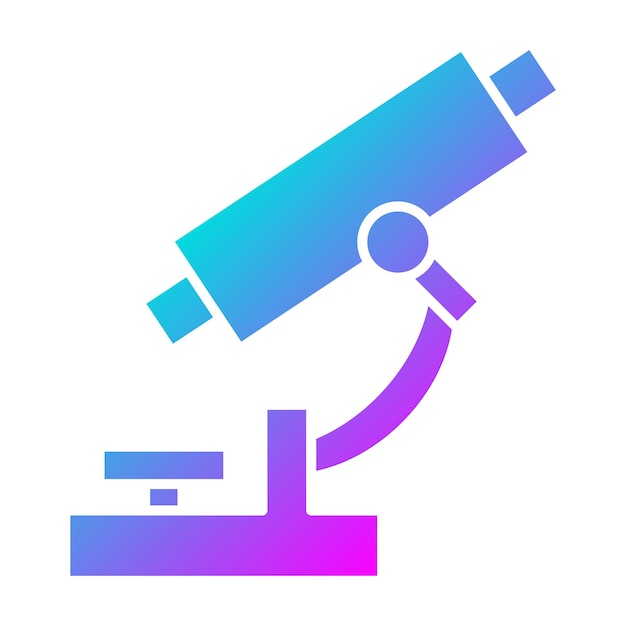 microscope vector icon can be used for pharmacy iconset