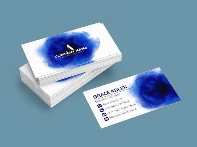 mind blowing business card template design