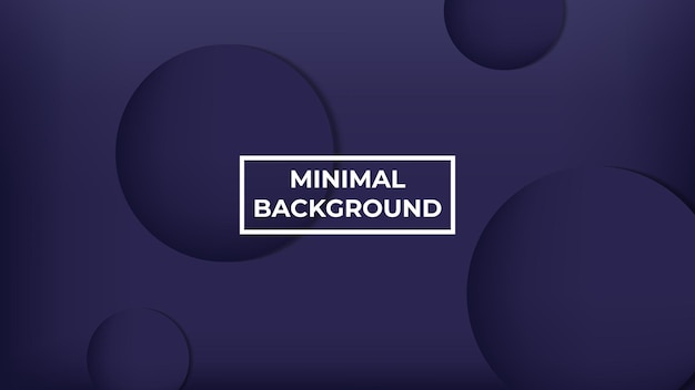 minimal background and there are circles, easy to edit