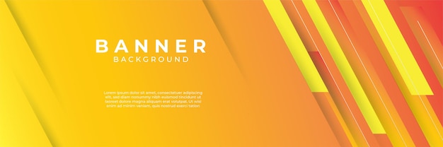 Minimal dynamic orange yellow background gradient. Abstract creative technology digital background, modern landing page concept vector.