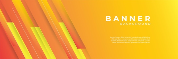 minimal dynamic orange yellow background gradient. abstract creative technology digital background, modern landing page concept vector.