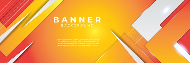 Minimal dynamic orange yellow background gradient. Abstract creative technology digital background, modern landing page concept vector.