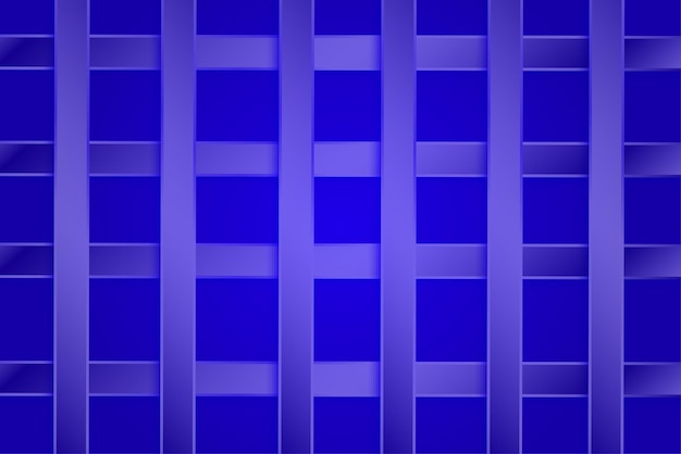 Minimal geometric background. Blue elements with fluid gradient. Dynamic shapes composition