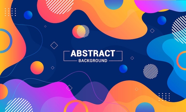 minimal geometric background. dynamic shapes colorful composition