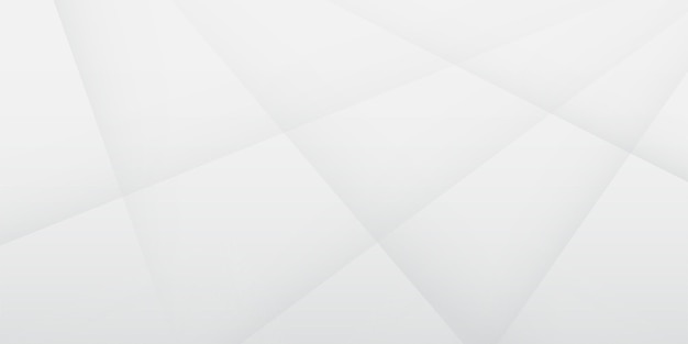 Minimal geometric white background with dynamic shapes composition